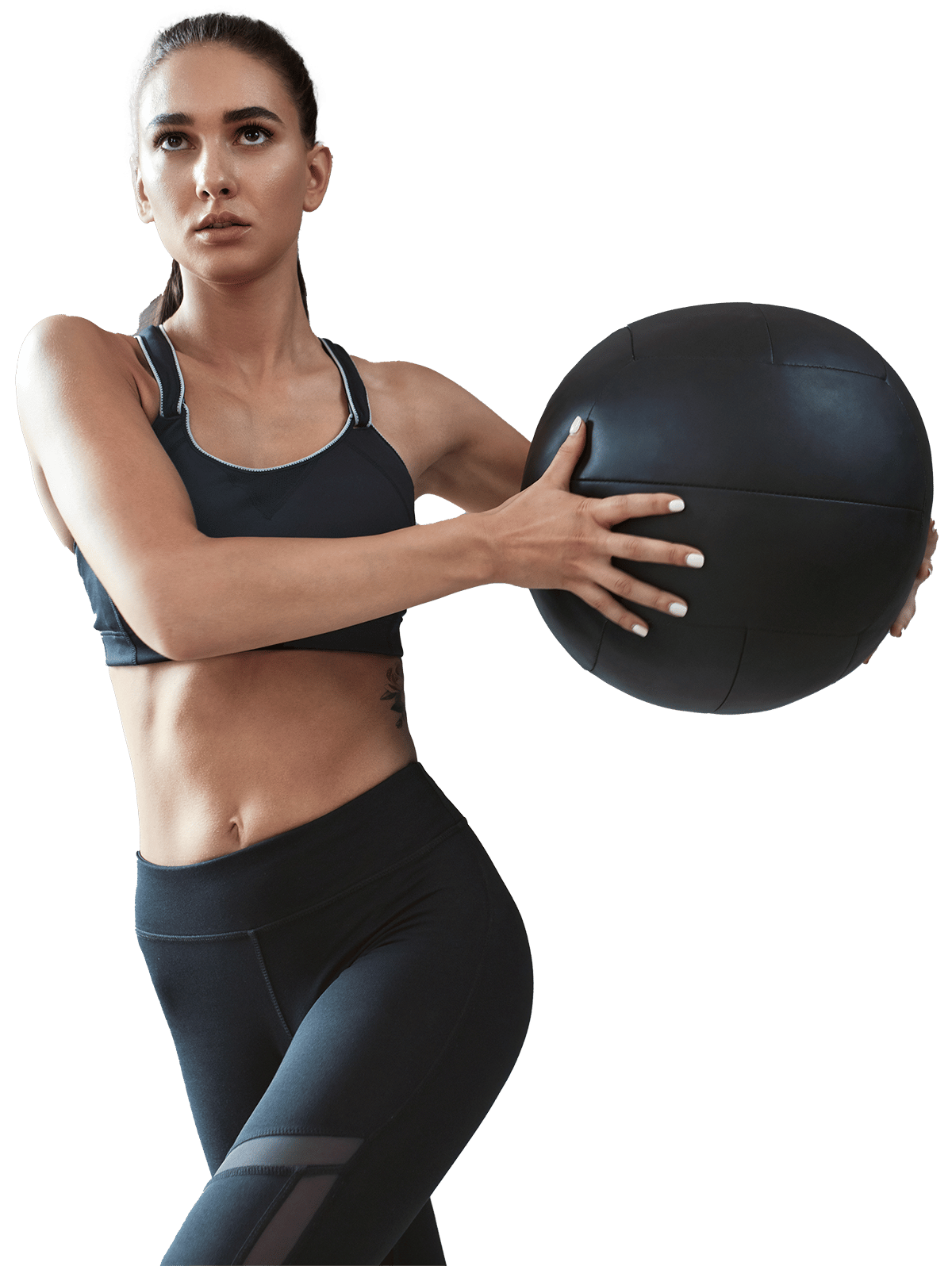 Basics Pelota medicinal para entrenamientos, ejercicios de equilibrio